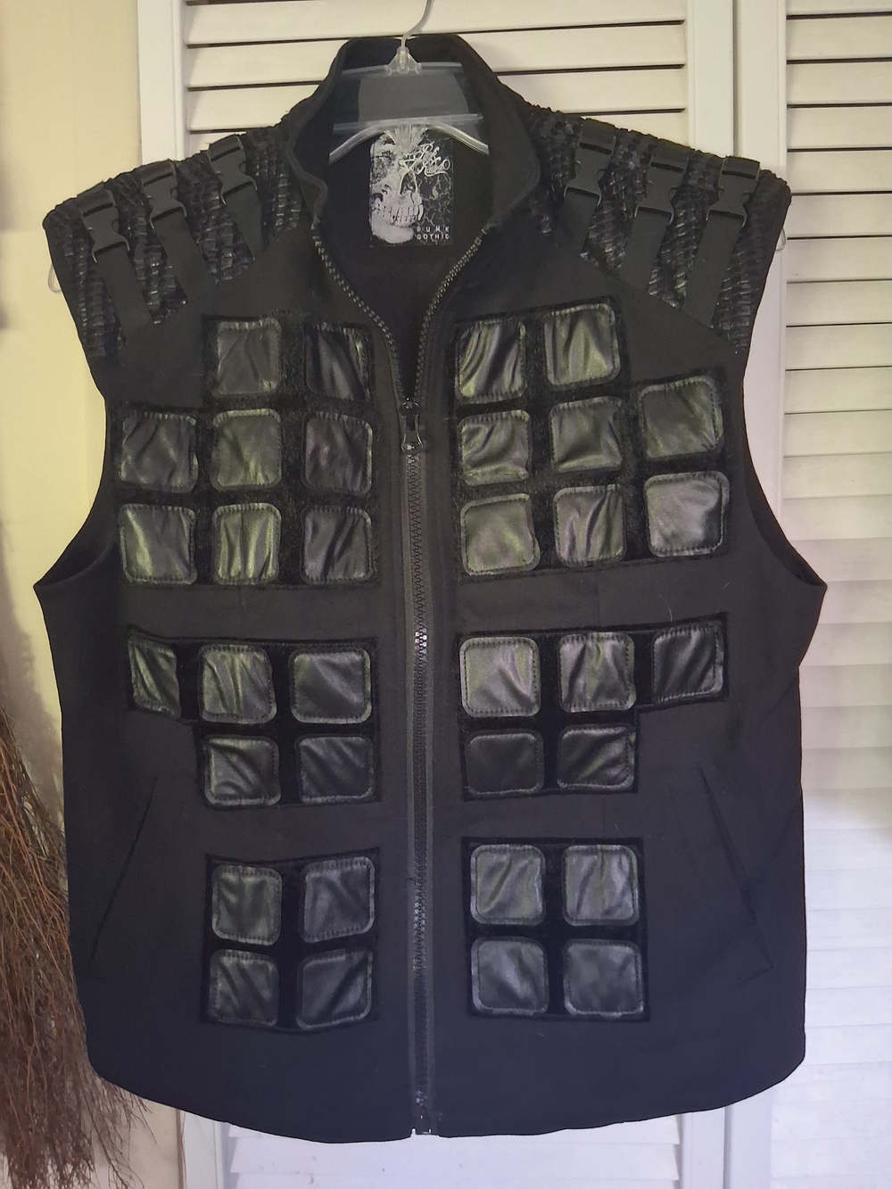 Men's Punk Rave Punk Gothic Post Apocalytic Style Vest